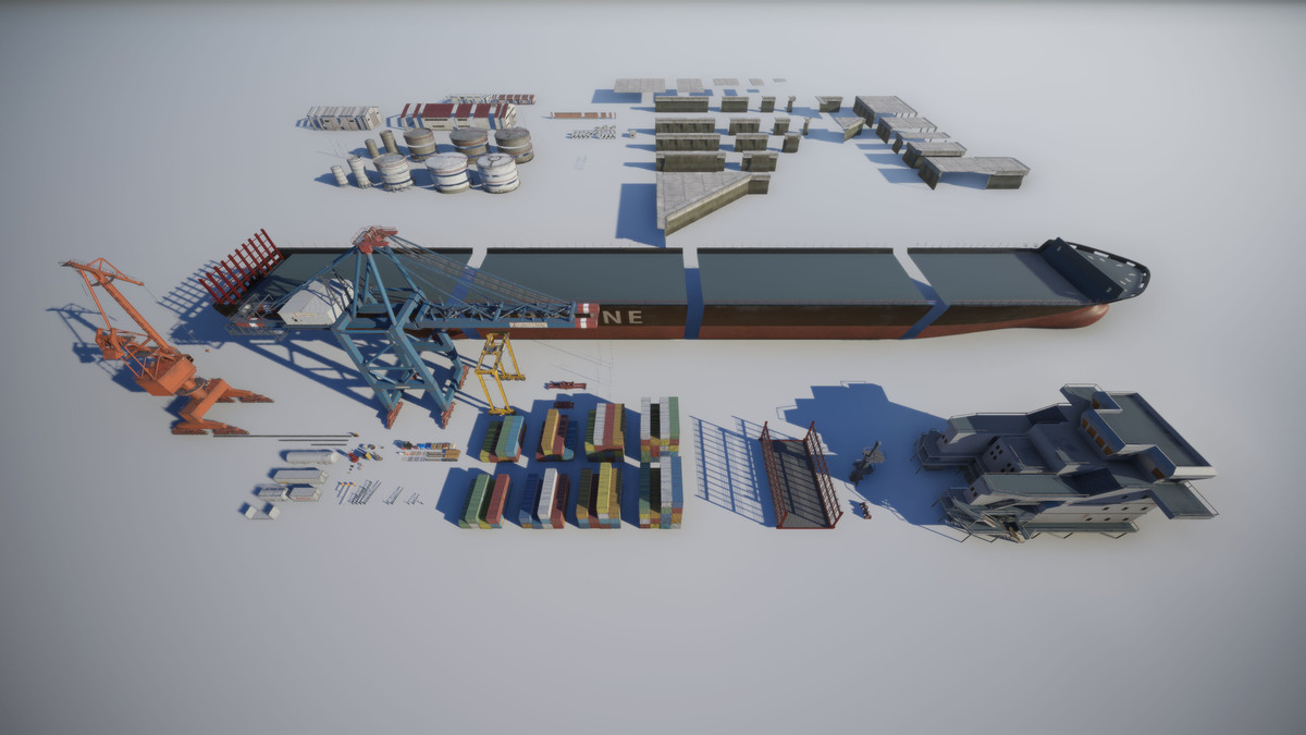 Snaps Art HD | Industrial Harbour