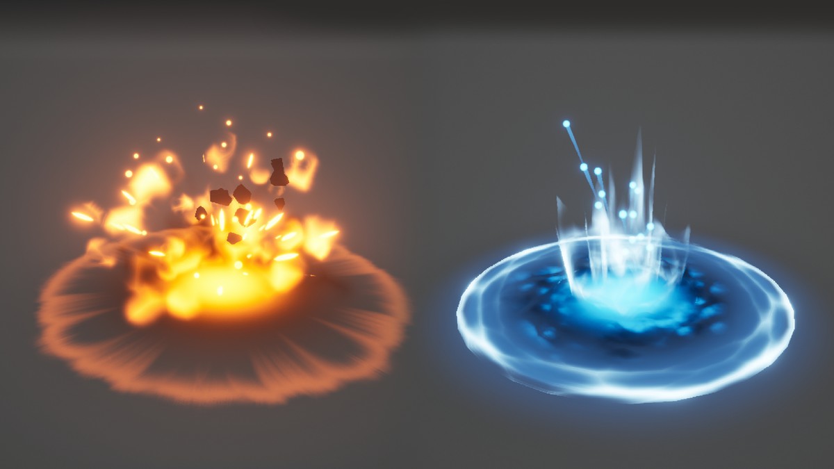 Unique AoE Magic Abilities Mega Pack