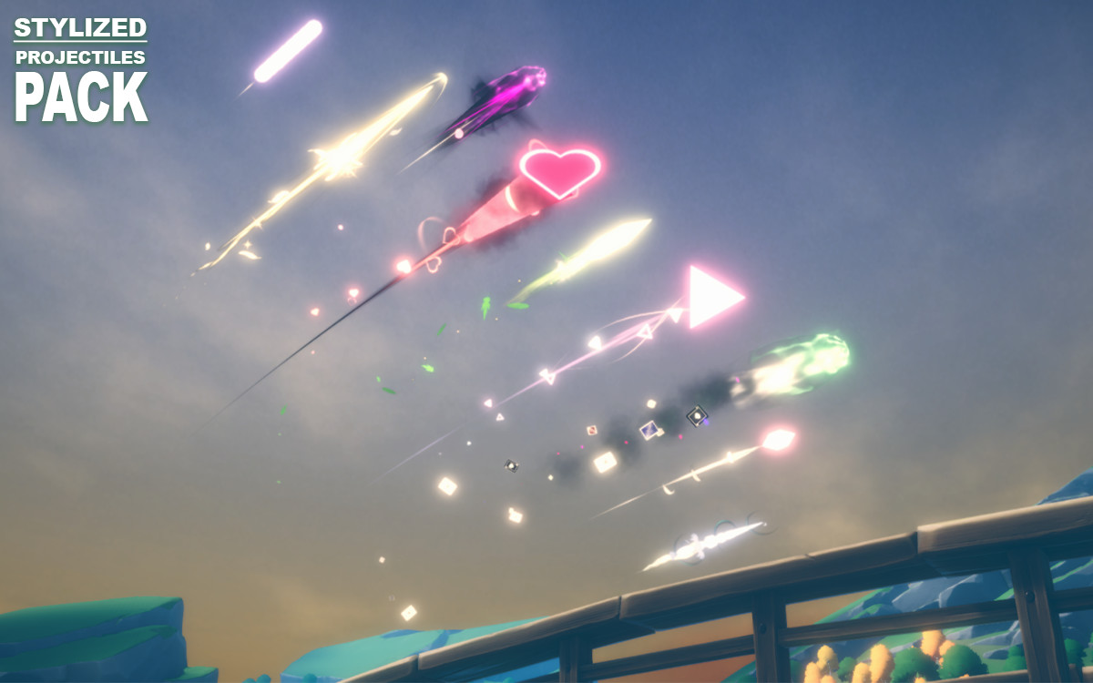 Stylized Projectiles Pack