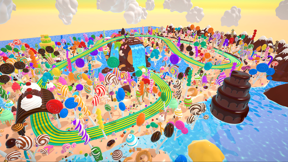 P3D: Candy Land (Stylized Fantasy Environment)
