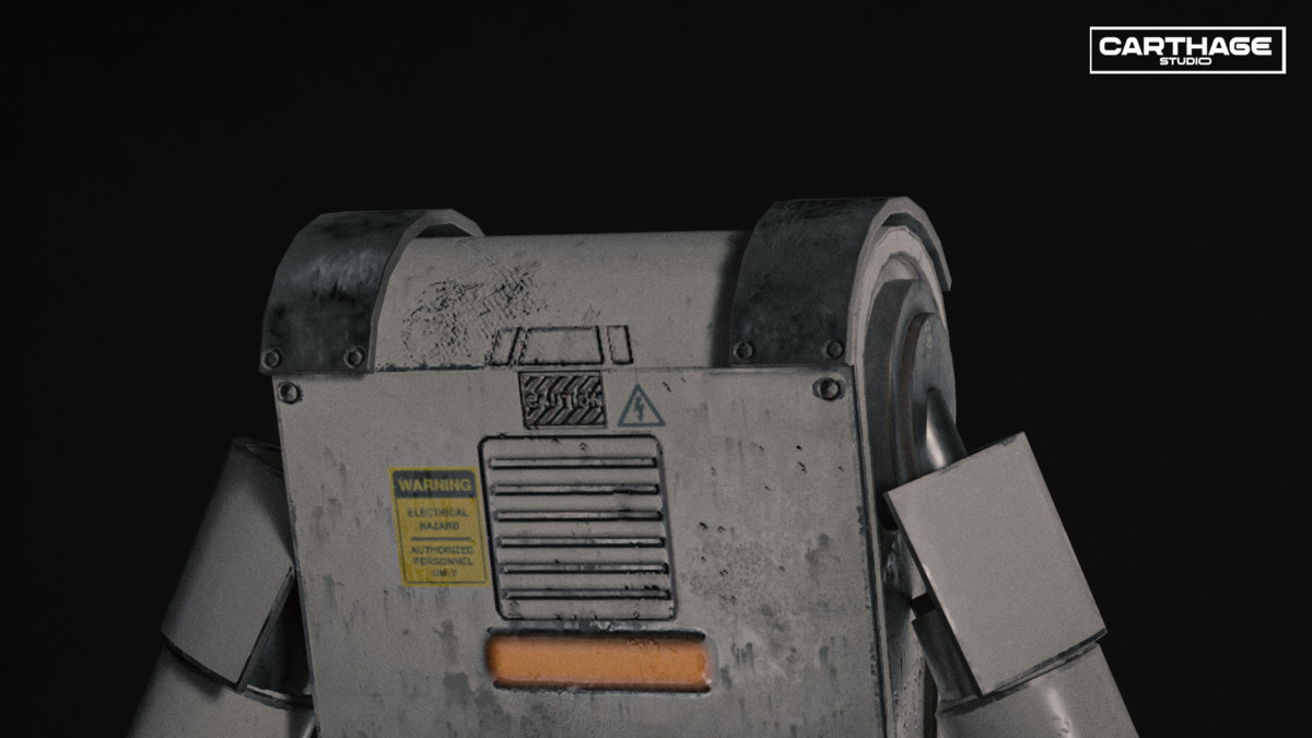 Security Robot NPC Bundle – 5 Rigged Game-Ready Characters