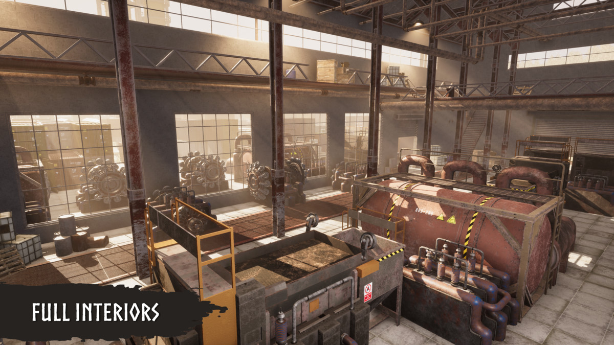 Industrial Factory (Factory, Warehouse, Industrial Factory, Modular Factory)