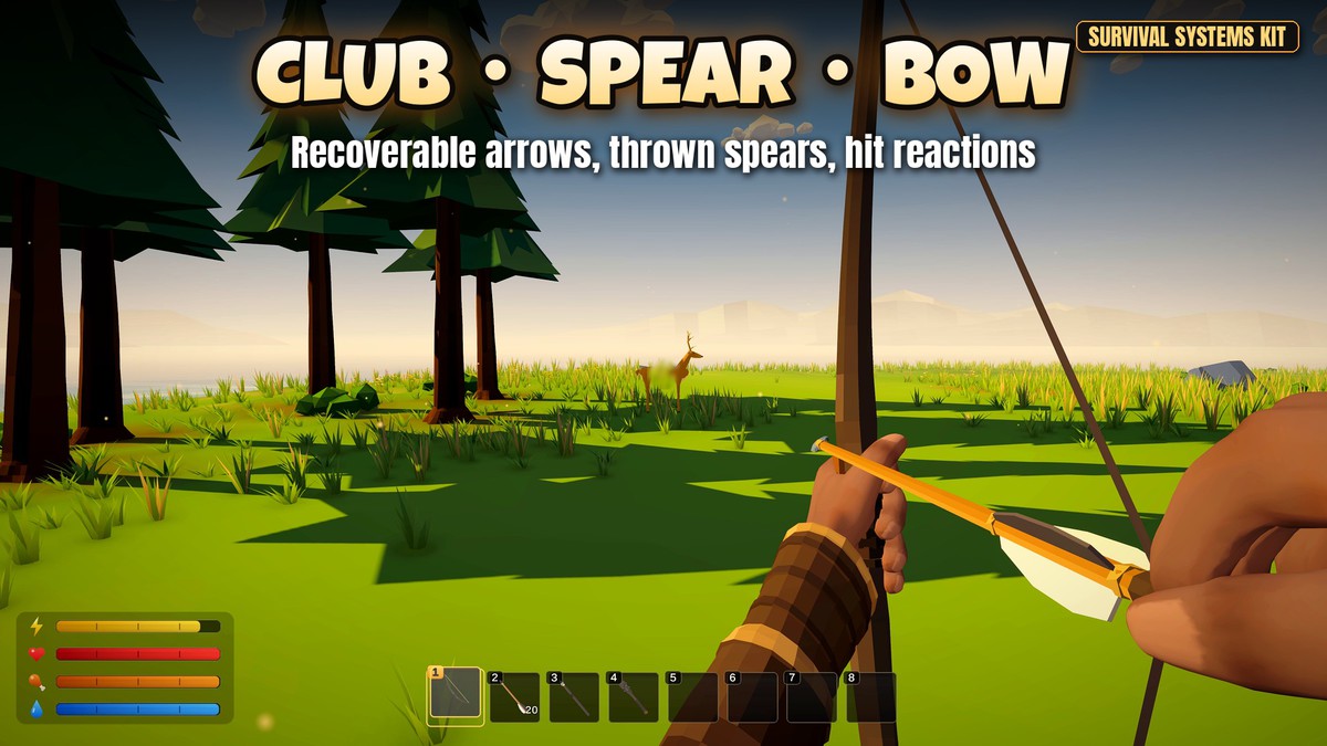 Survival Systems Kit – First-Person Survival Template (URP)