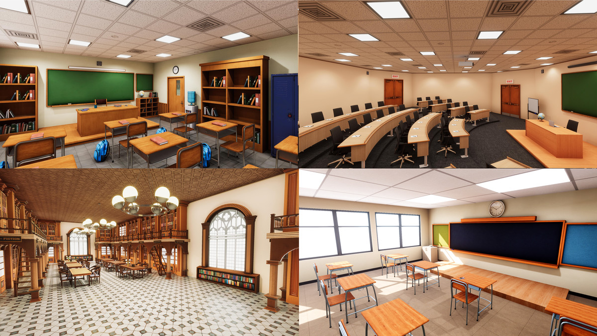 Educational Interior Pack