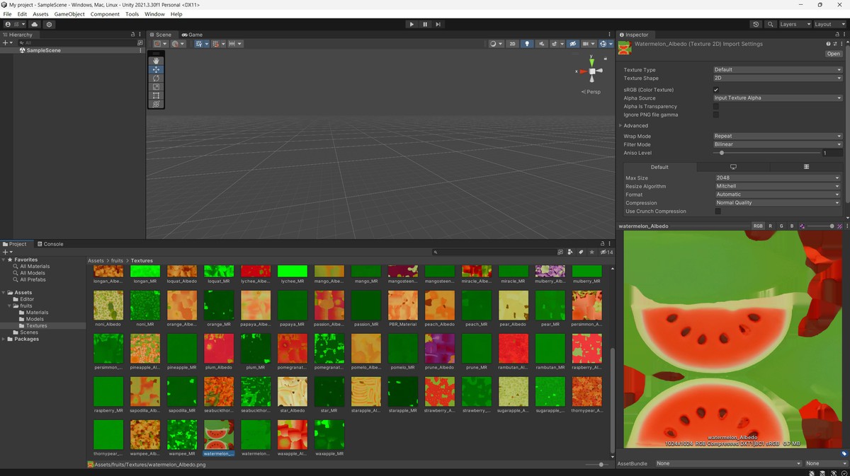 50+ Fruit Asset Pack