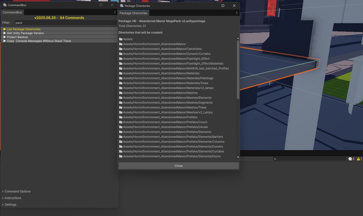CommandBox for Unity