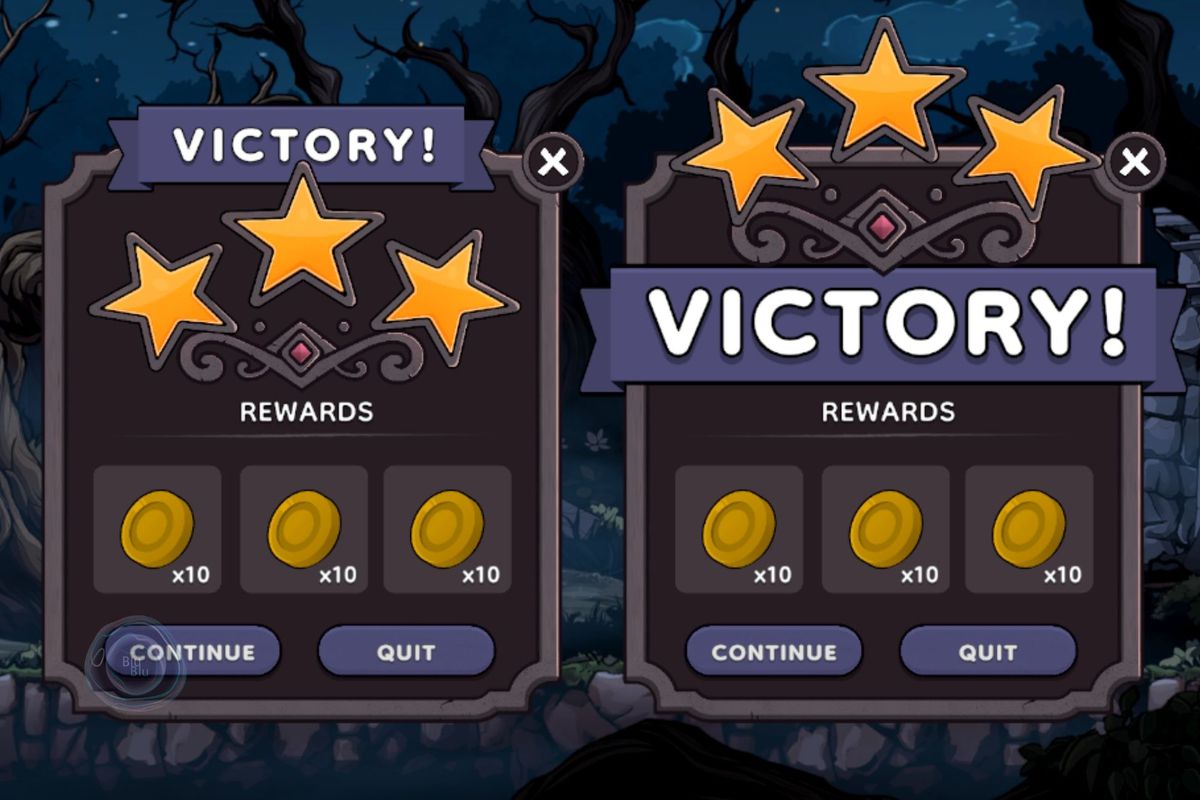 Dark Fantasy GUI + Icons Bundle + PSD GUI files + AI Icons files