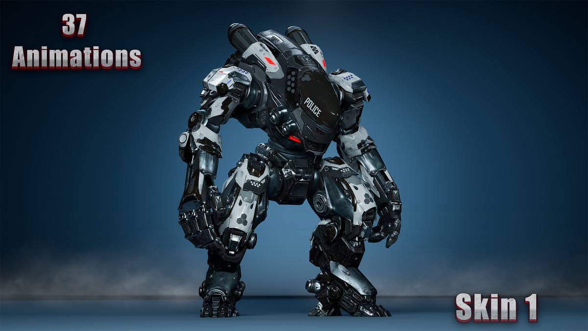 Sci-Fi Mecha 01