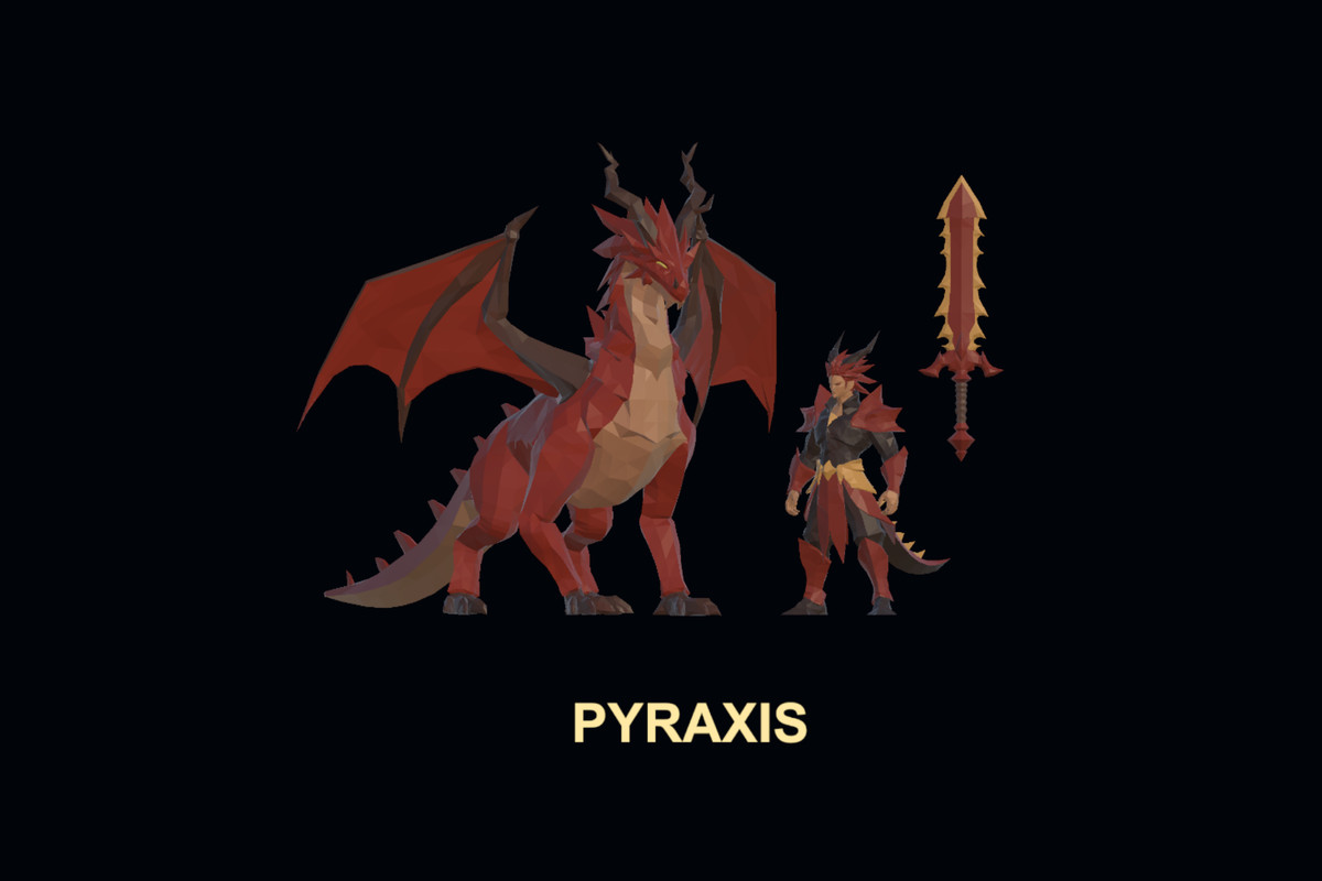 Pixit3D - Dargon Shifters