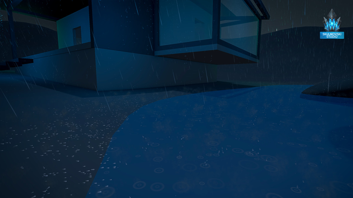 Rain VFX — SDF Collision & Surface Physics System