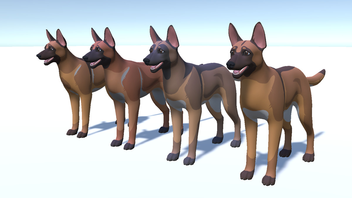 Cartoon Dog - Malinois
