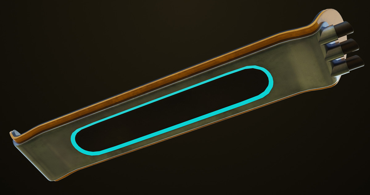 Sci-Fi Hoverboard 5 URP HDRP Textures