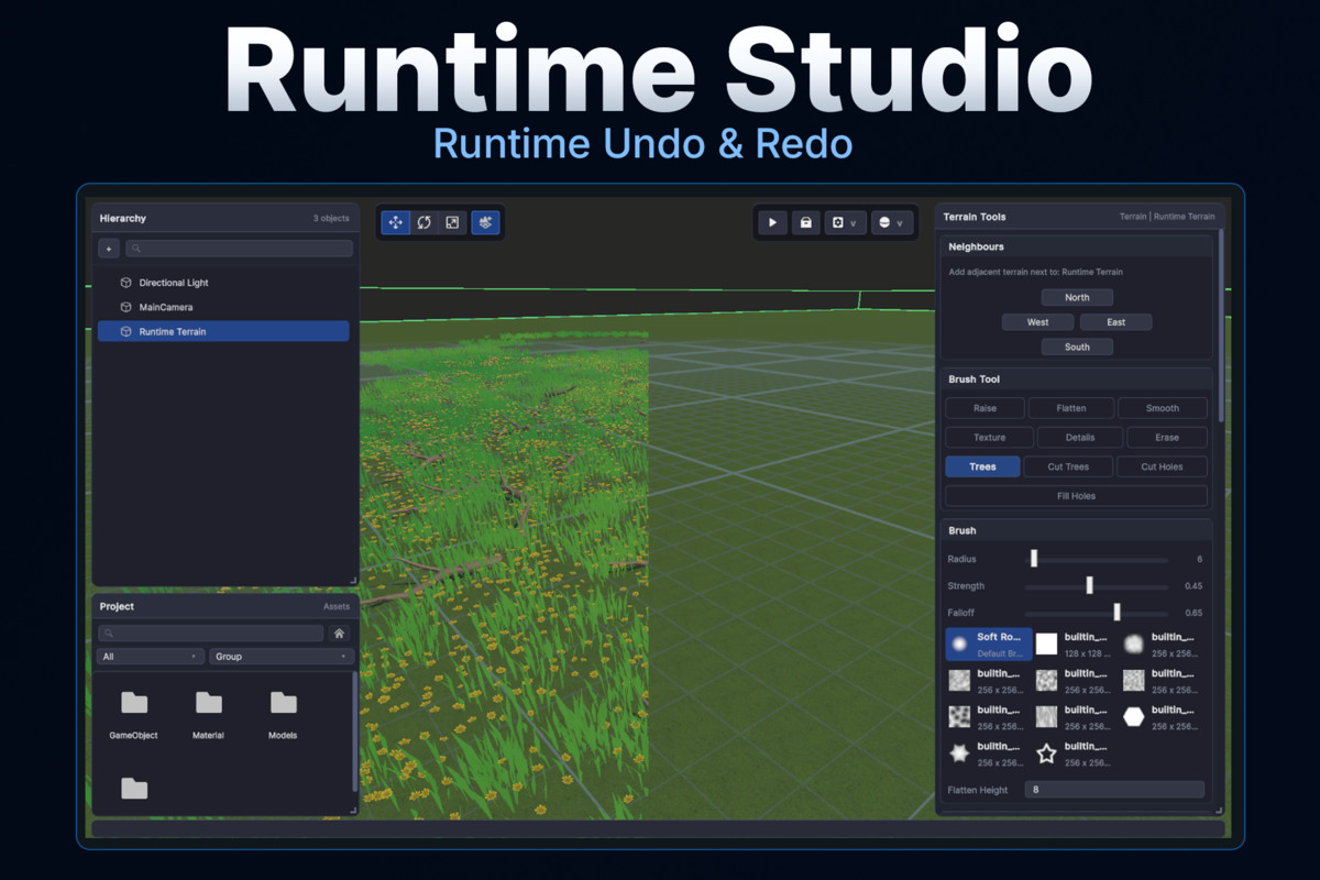 Runtime Studio – Terrain Editor