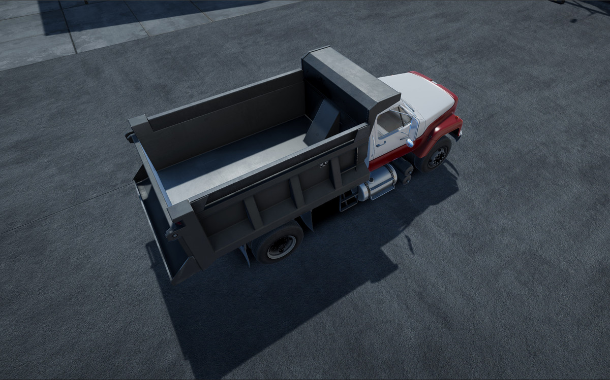 80s generic dump truck