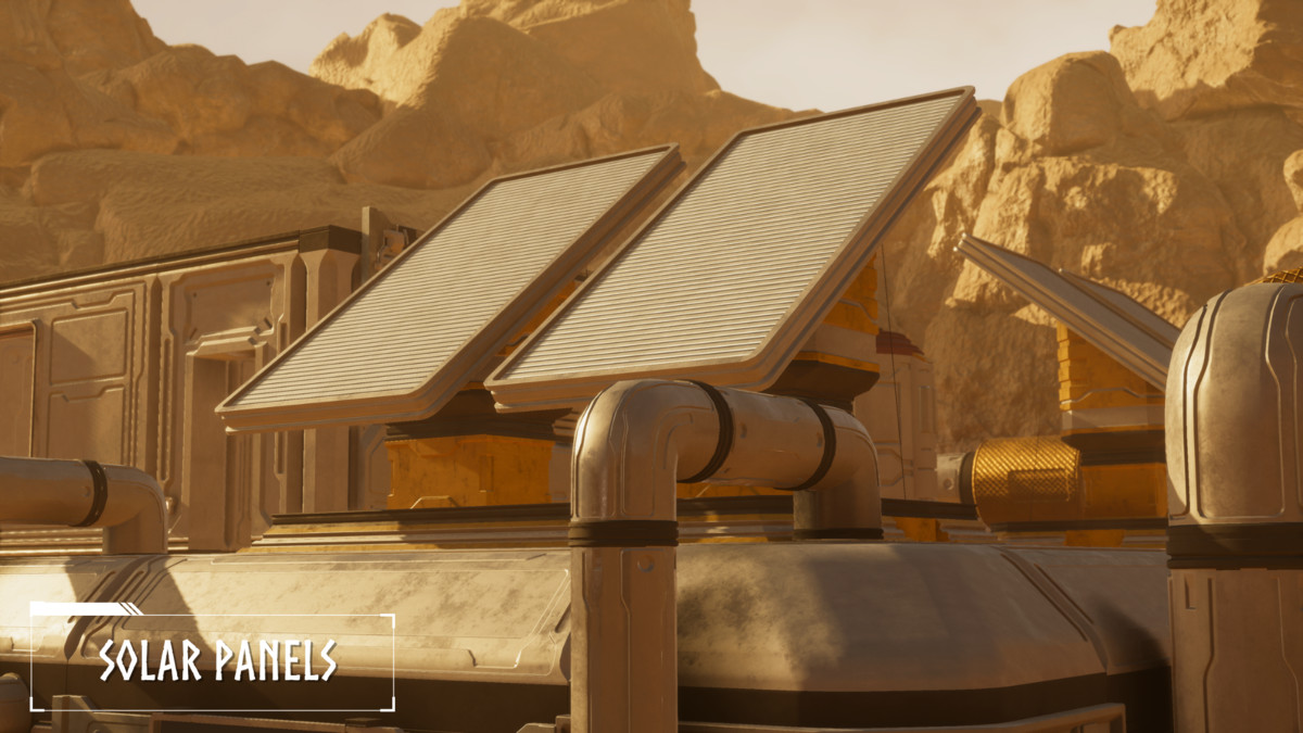 Modular Sci Fi Outpost (Sci Fi Outpost, Sci Fi Base, Sci Fi , Outpost, Base)