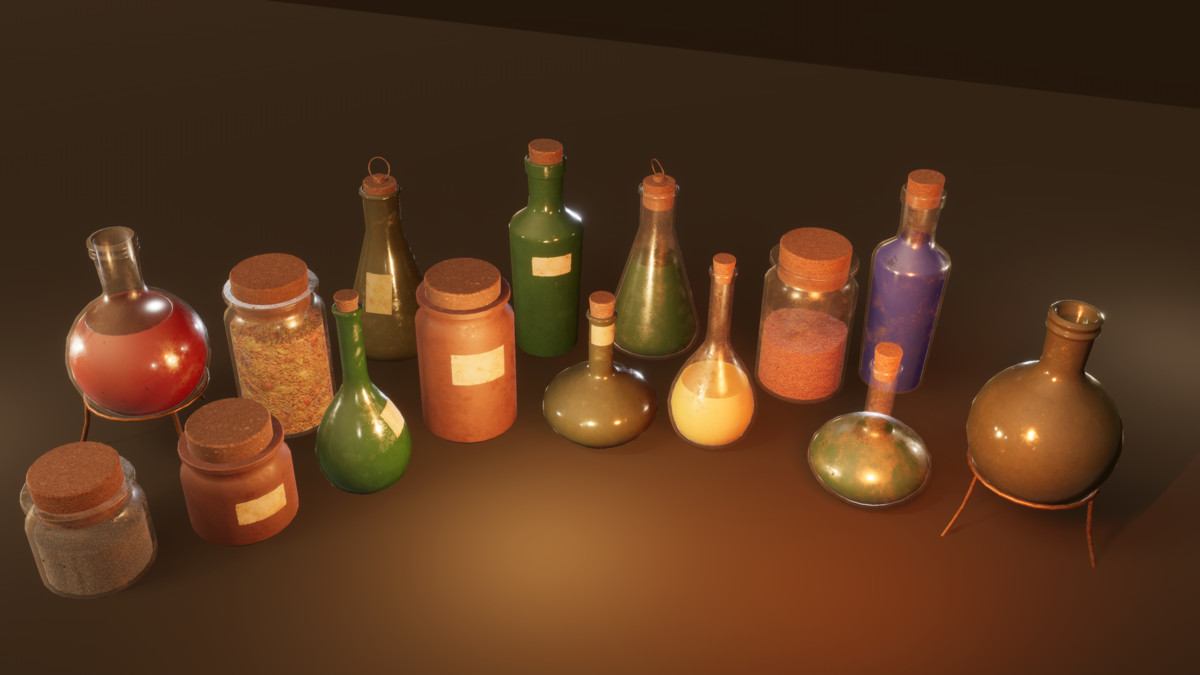 Medieval Alchemy kit