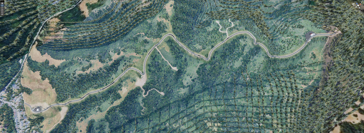 Realistic Hillclimb Track Castro