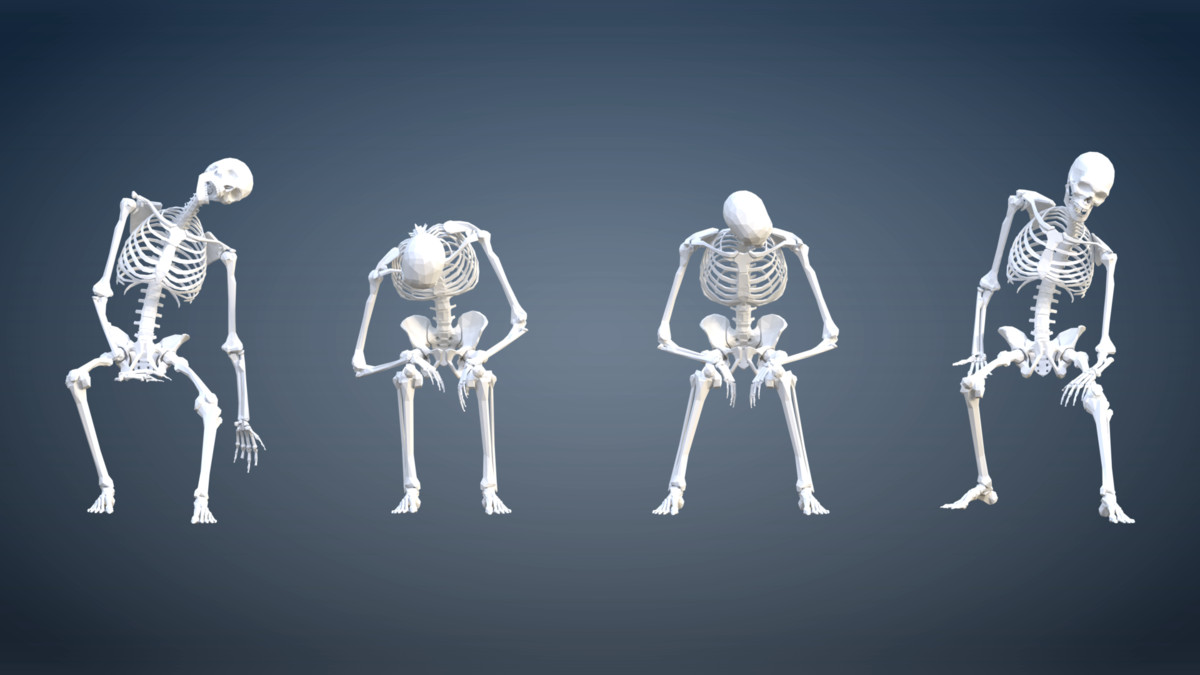 PolyArt Series - Skeletons