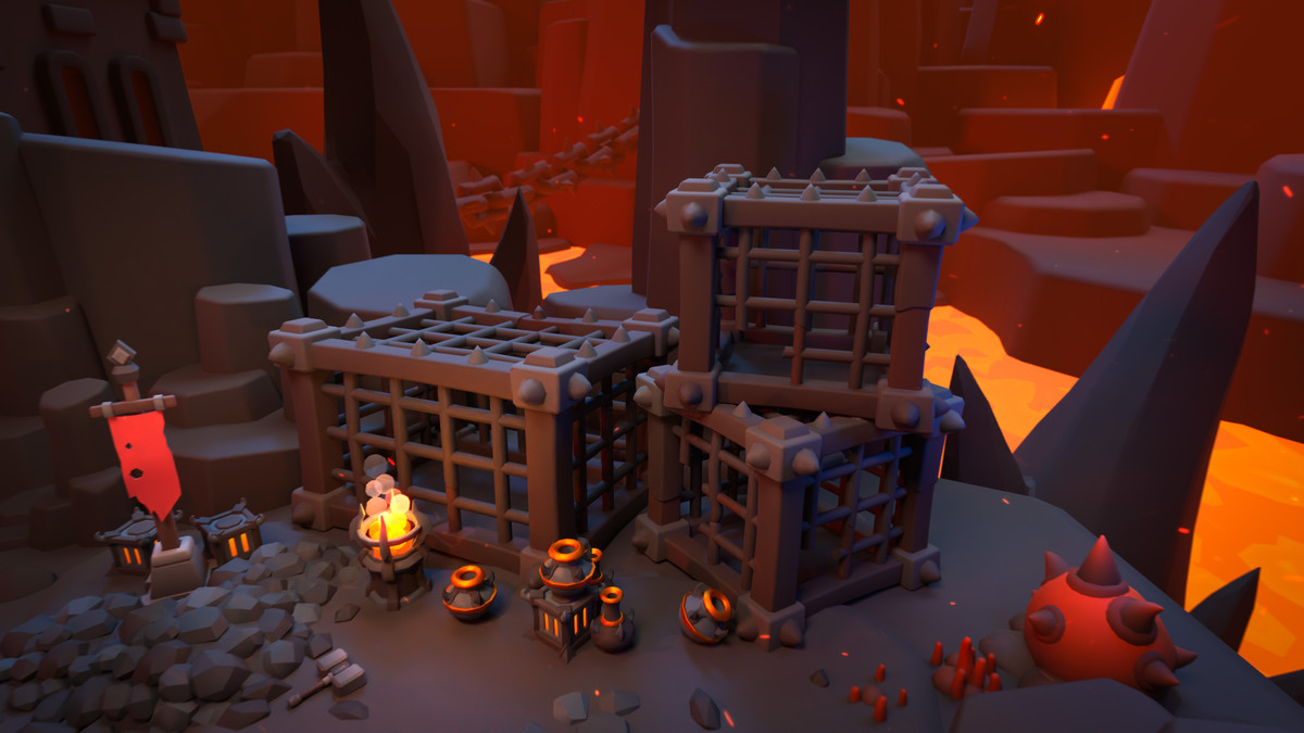 Inferno World - Low Poly 3D Models