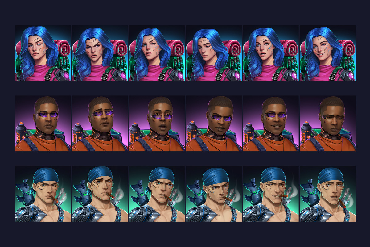 2700 Cyberpunk RPG Icons Pack