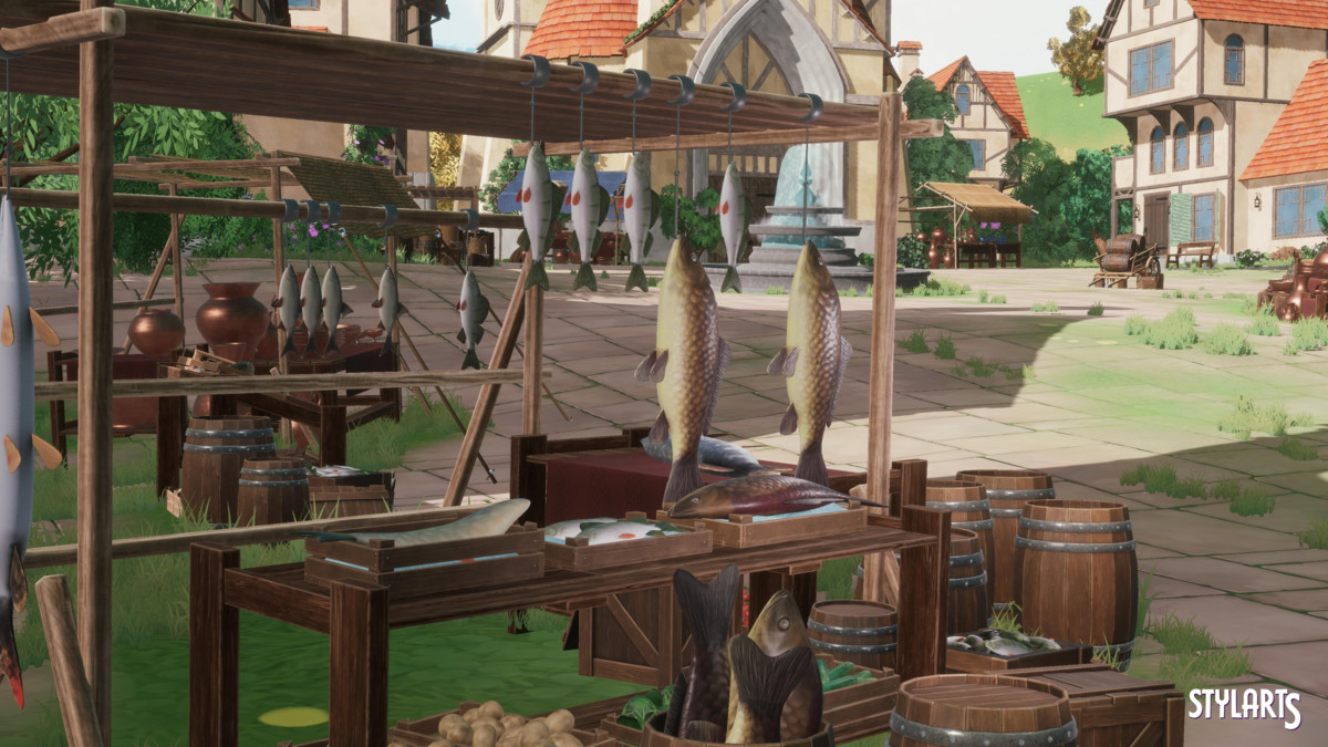 Stylized Medieval Market Fatpack