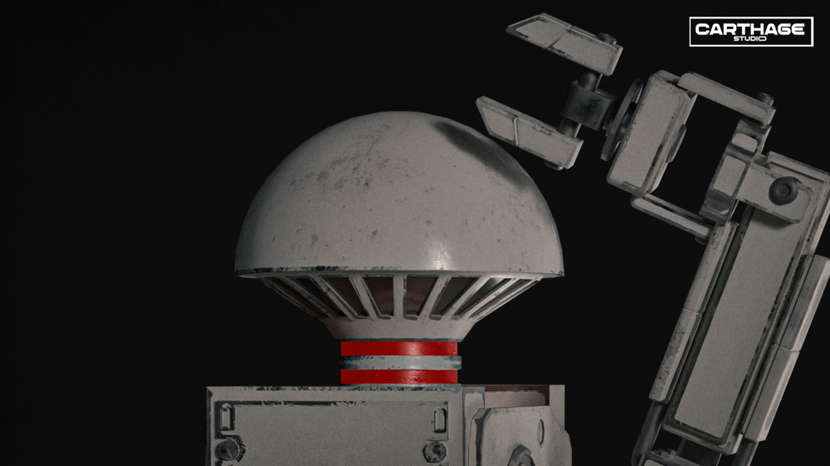 Security Robot NPC Bundle – 5 Rigged Game-Ready Characters