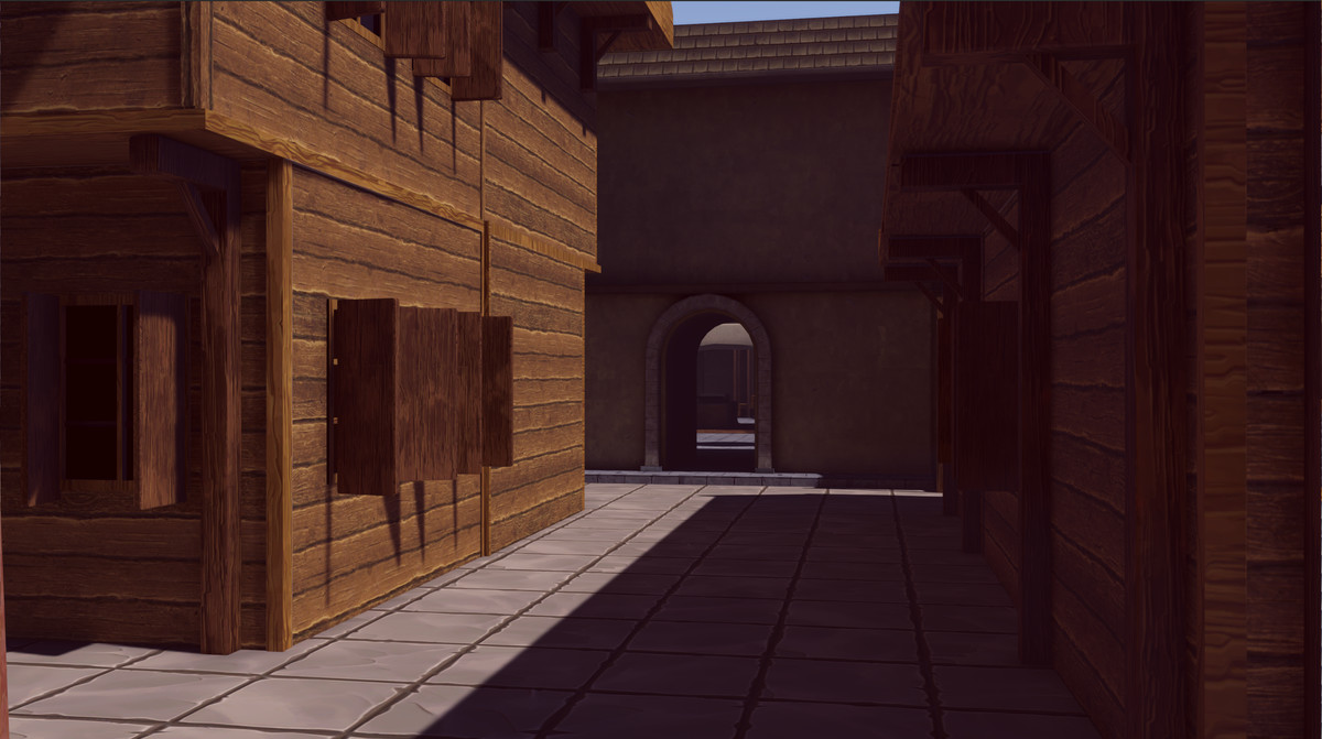 Medieval Harbour Modular Environment