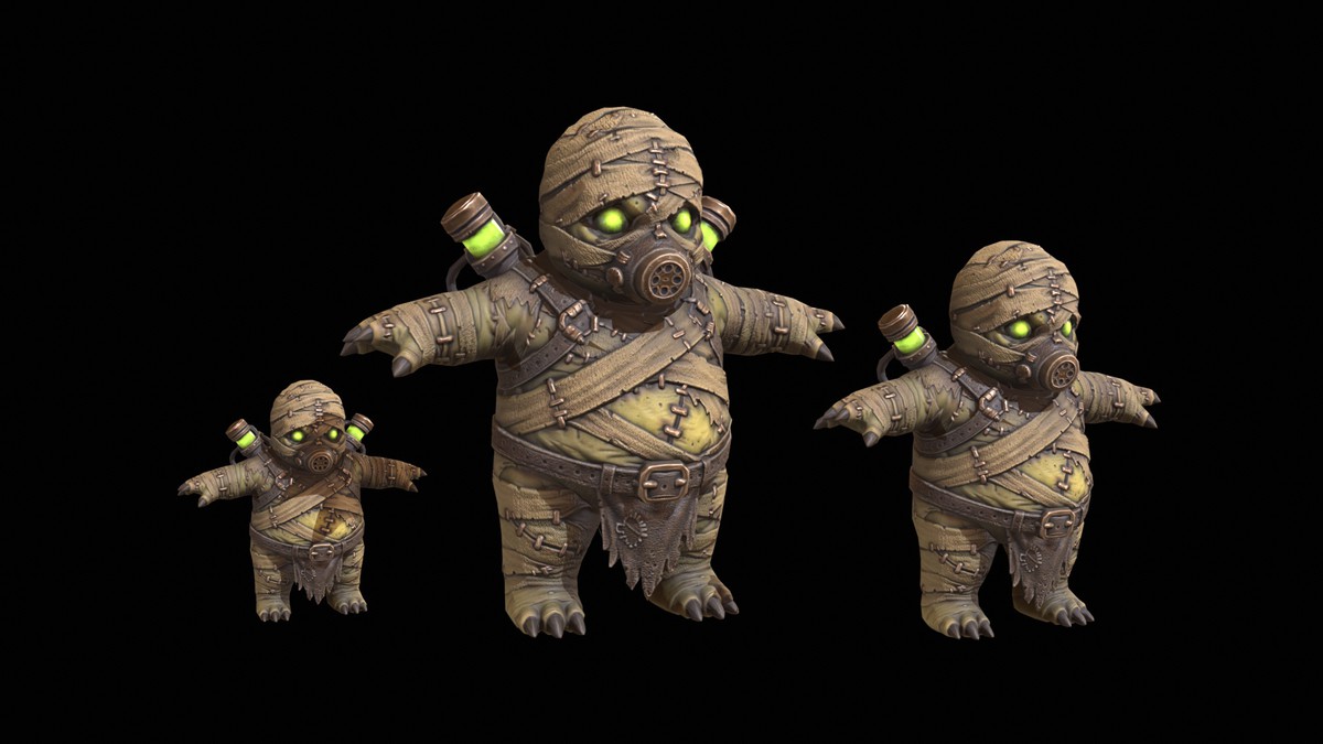 Chibi Necro Fat Zombie