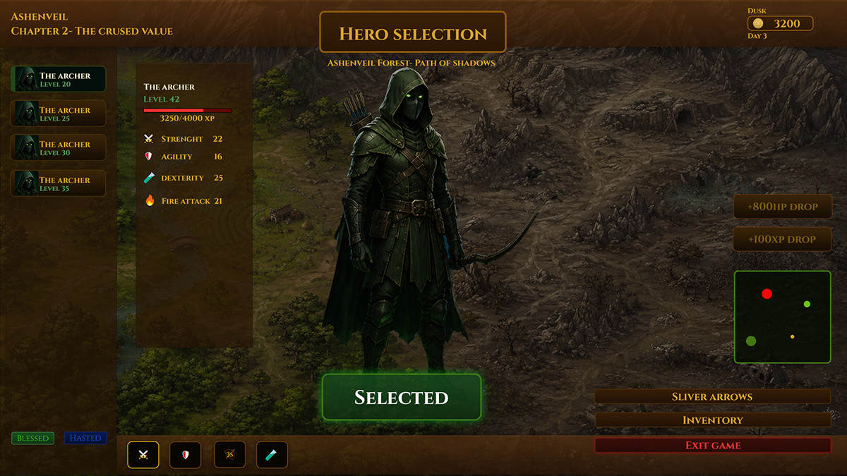 RPG UI KIT-Dark Realm Edition