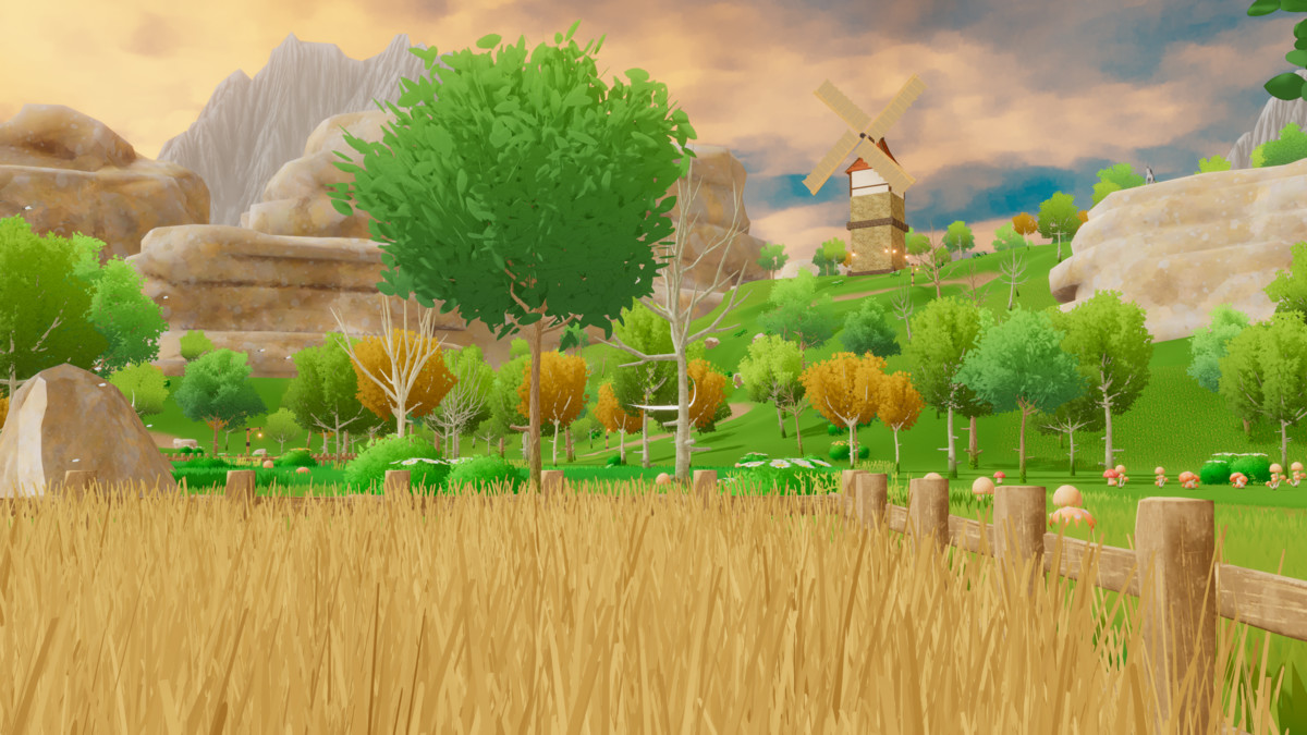 Bloomvale Village: Stylized Fantasy Environment Pack