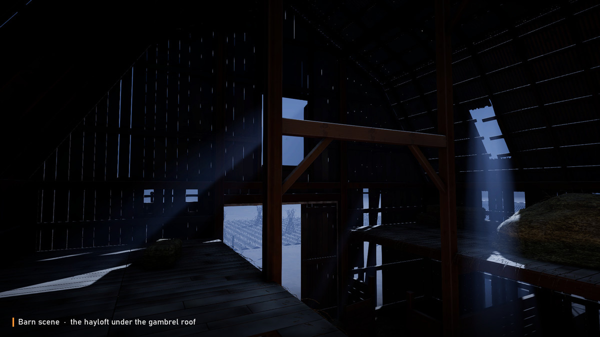Stylized Haunted Barn - Farmyard & Outbuildings (URP)