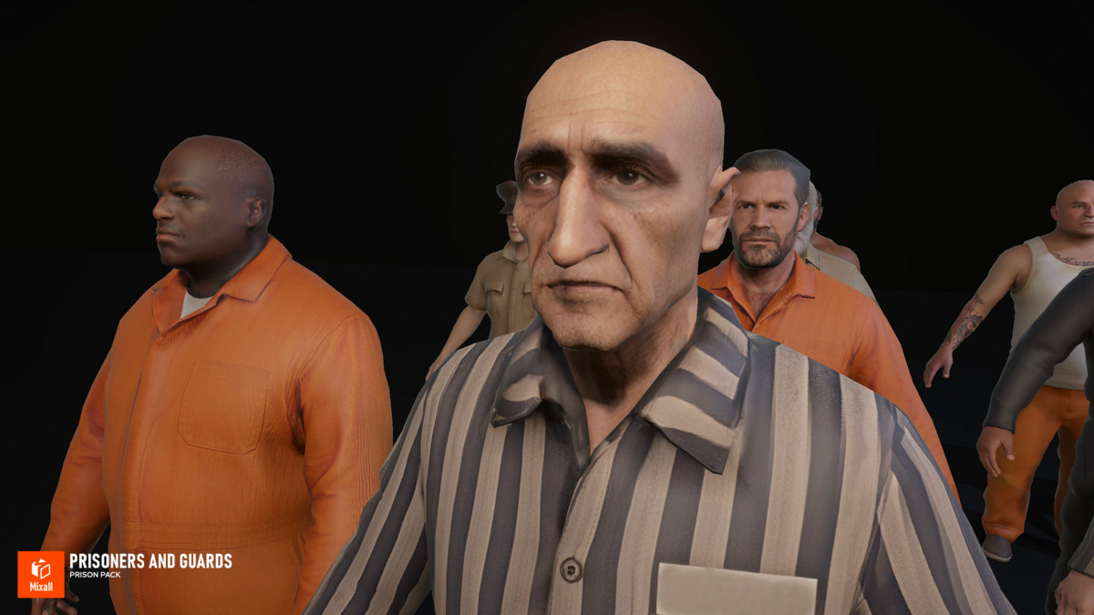 Prisoners and guards - Prison pack