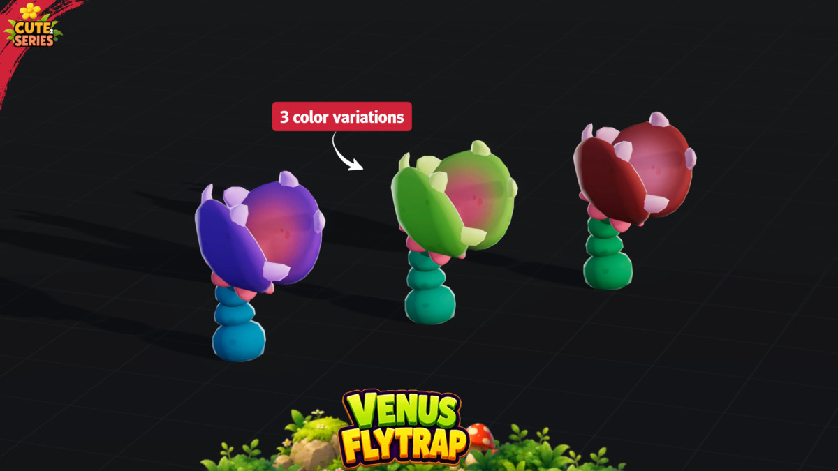 Venus Flytrap Cute Series
