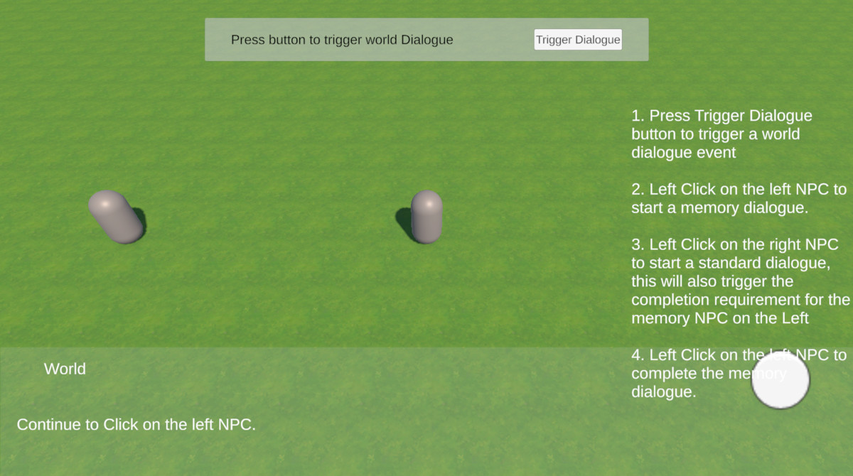 Dynamic Dialogue System