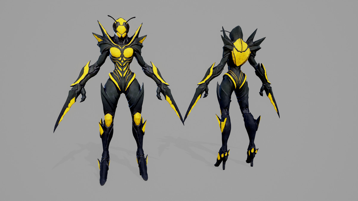 Wasp_monster_stylized
