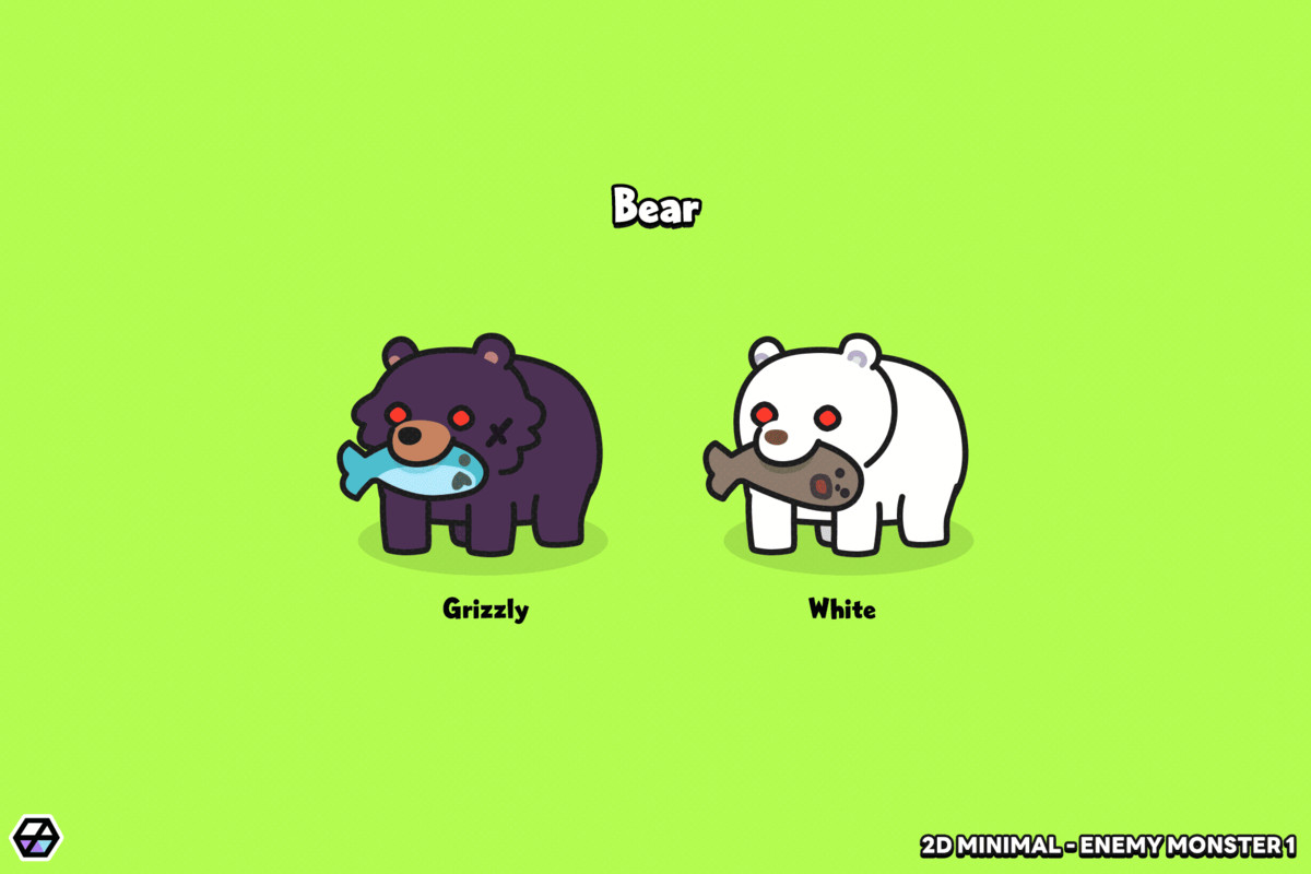 2D Minimal - Enemy Monster1