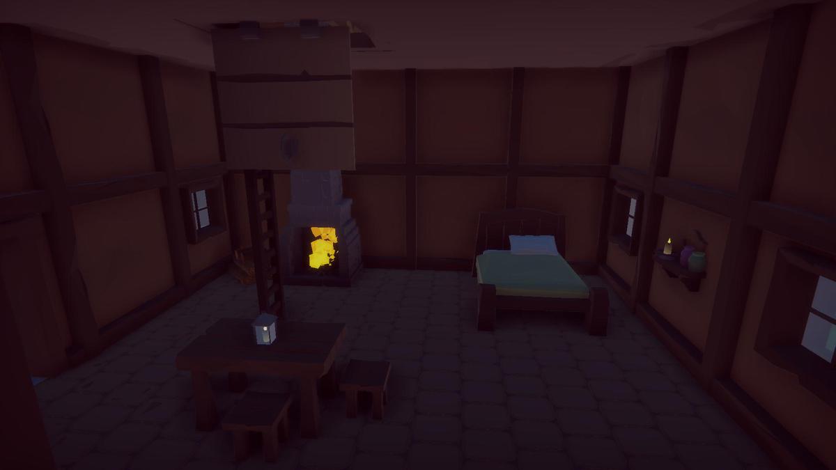 Low Poly Modular Medieval Village - Mini World Studio