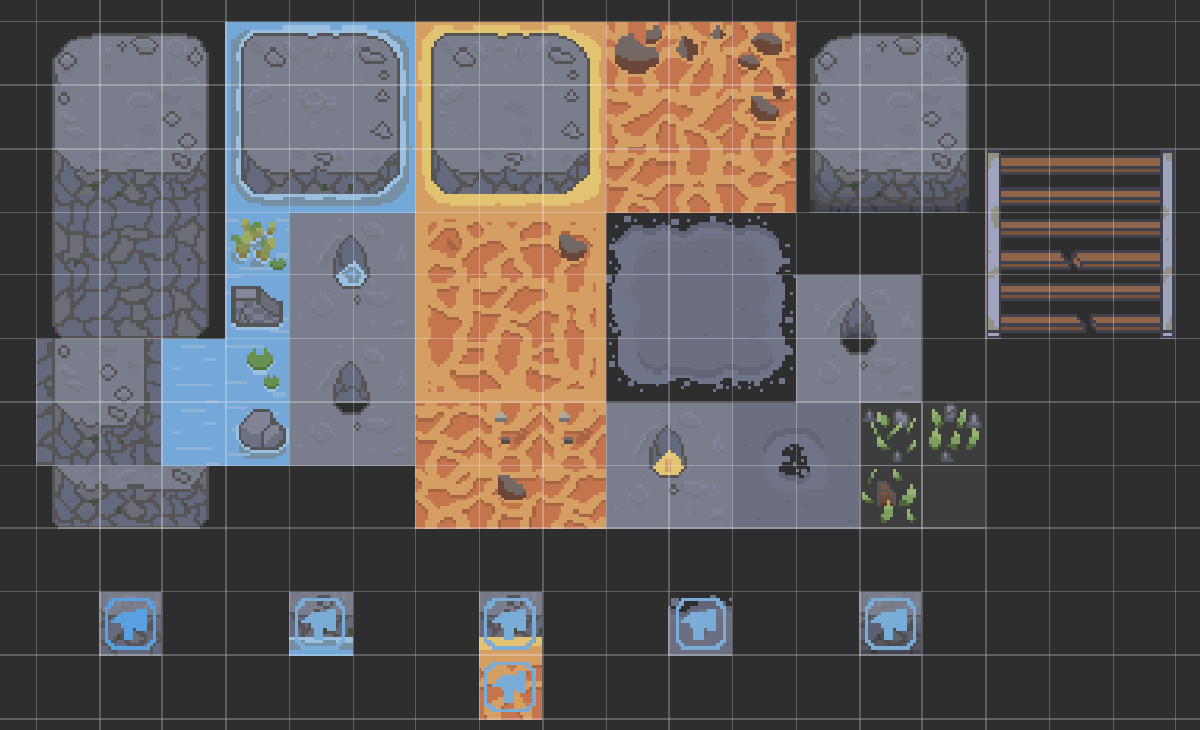 Cute World Assets In 2d Top Down!