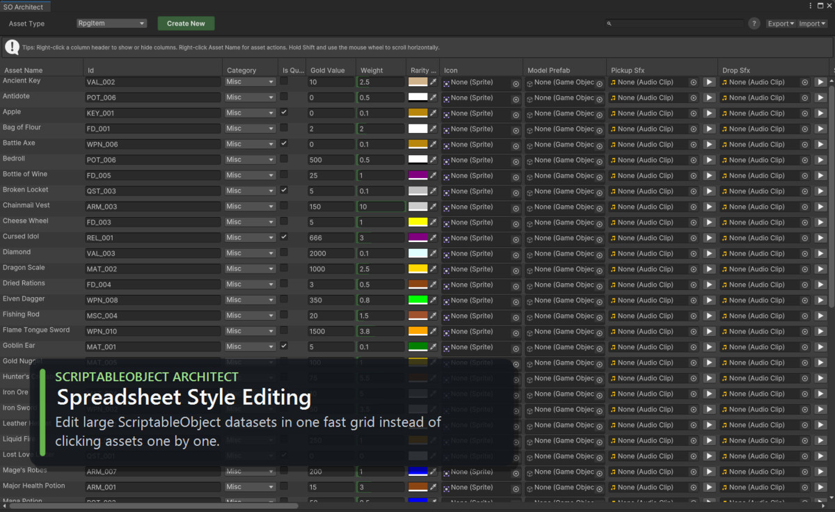 ScriptableObject Architect