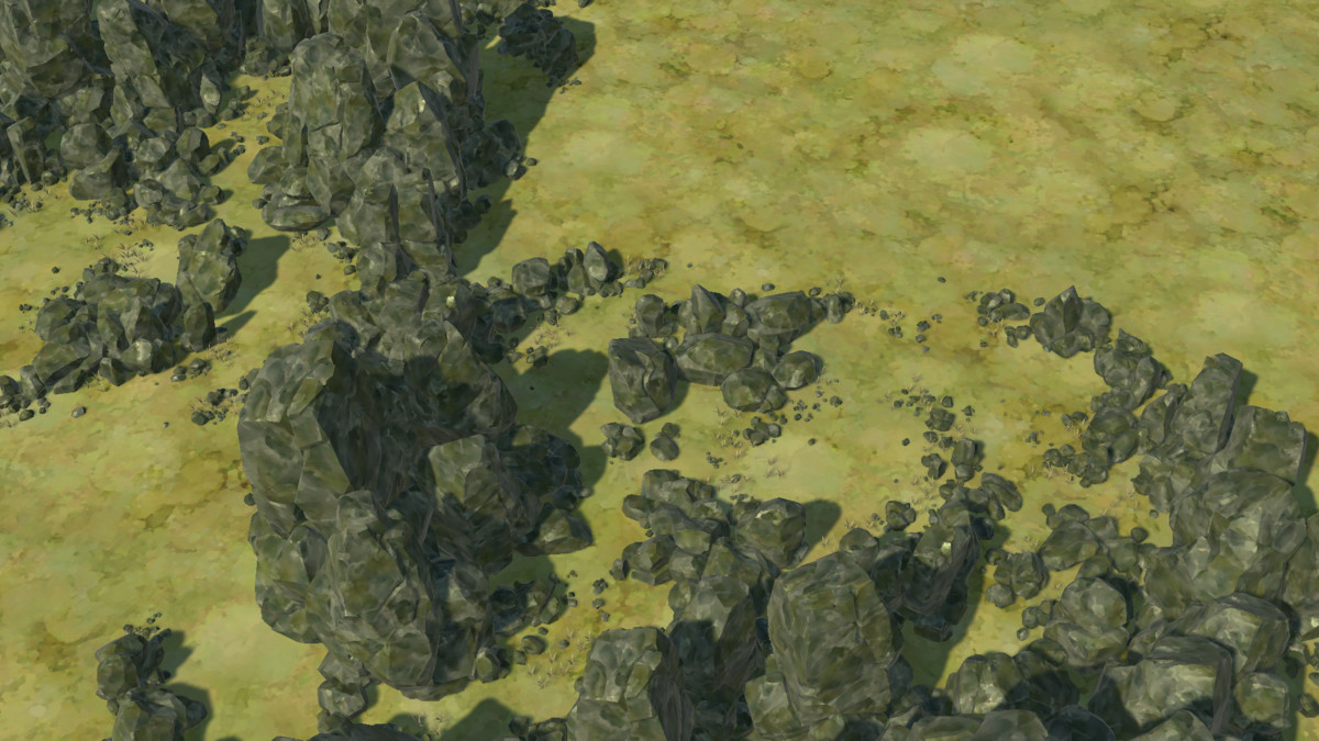 LowPoly Nature Stone