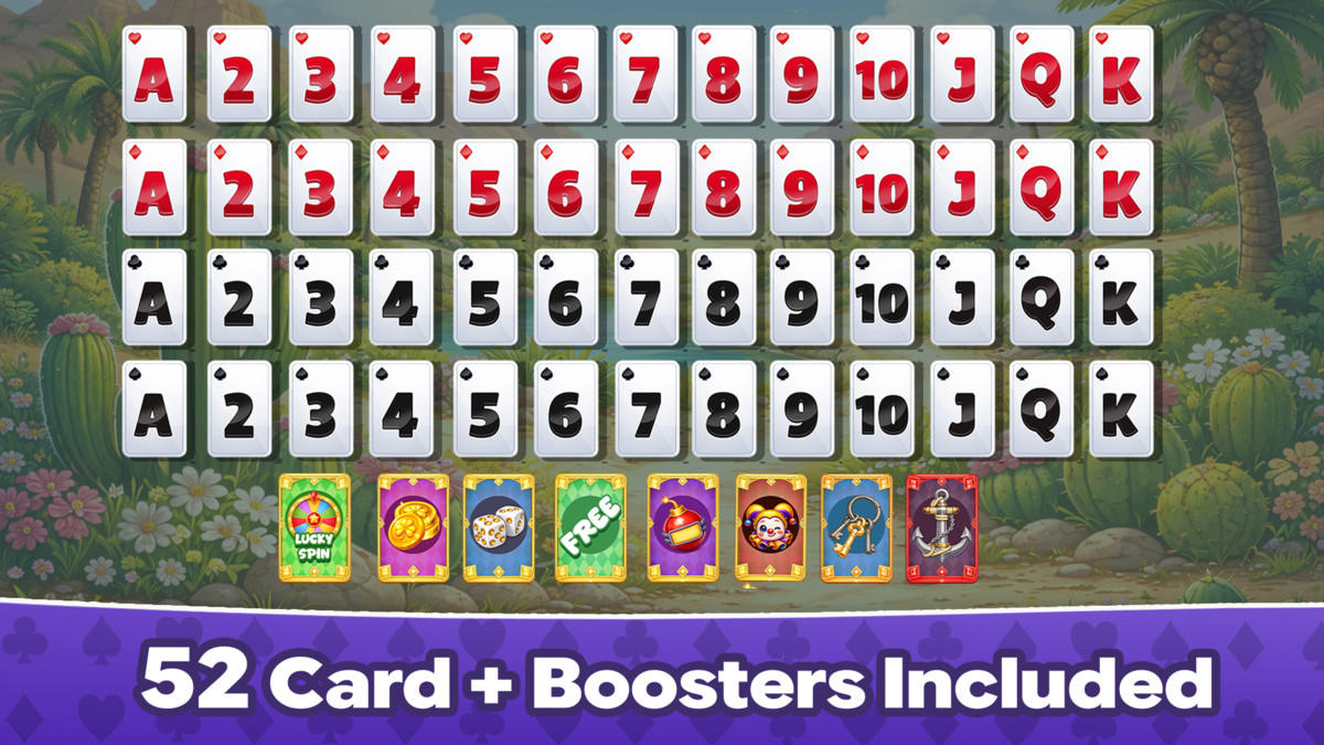 Solitaire Tripeaks Complete Game Template