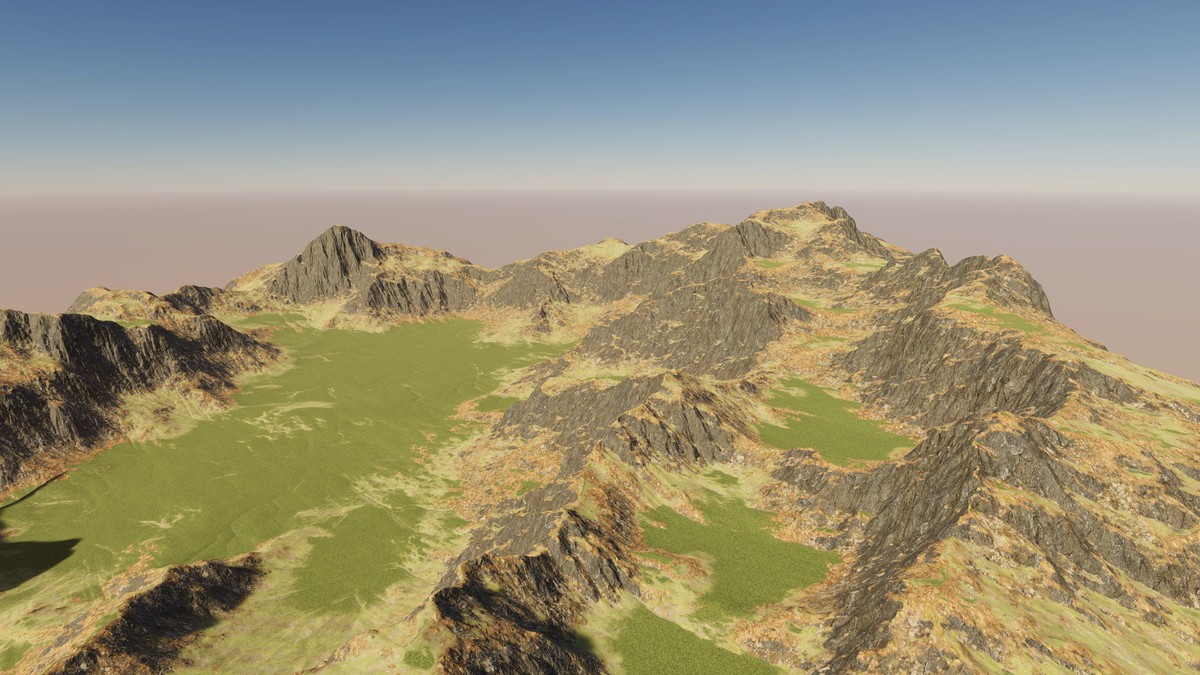 Procedural Mountain Terrains 8K