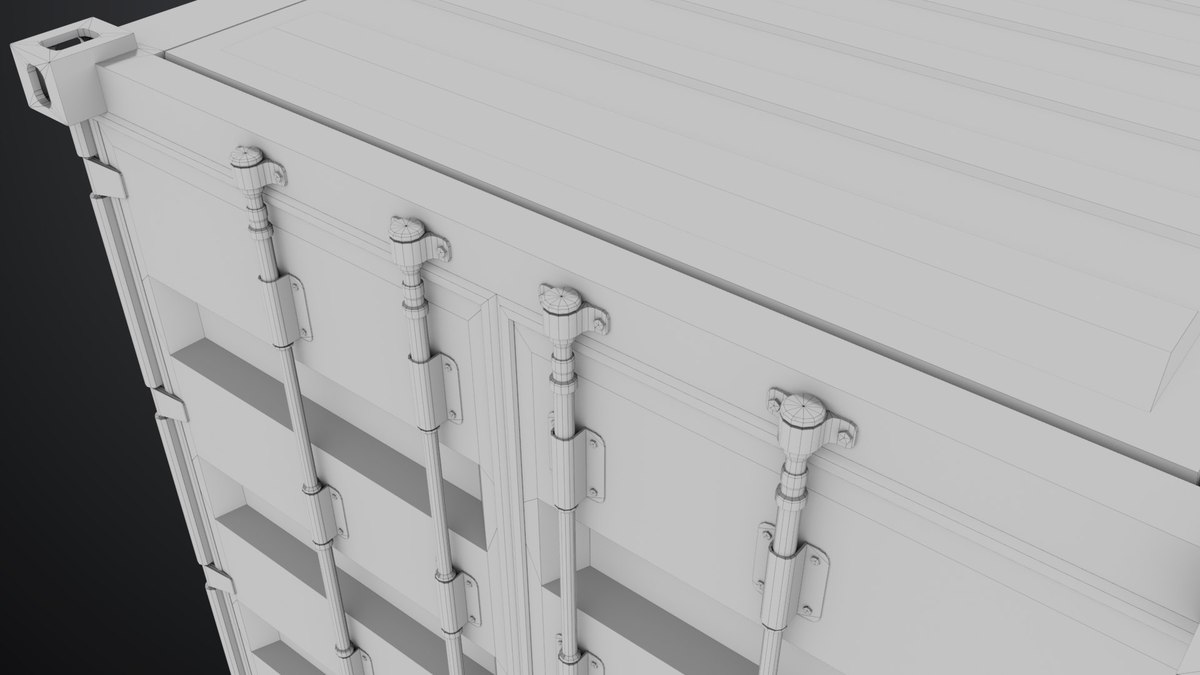 5 Cargo Dusty Container 20ft Single Mat