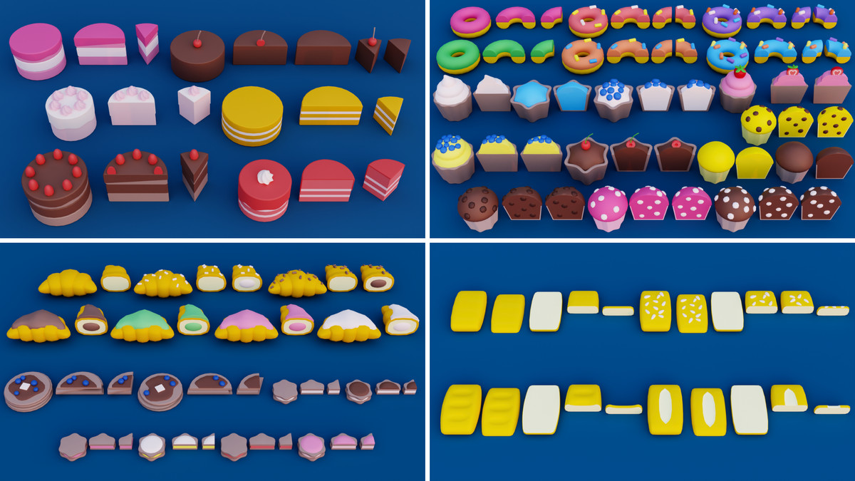 Cartoon Food Mega Pack