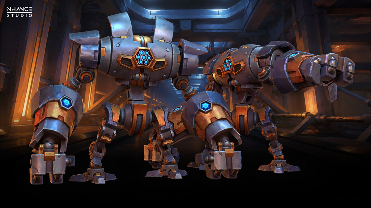 Stylized Bruiser Bot