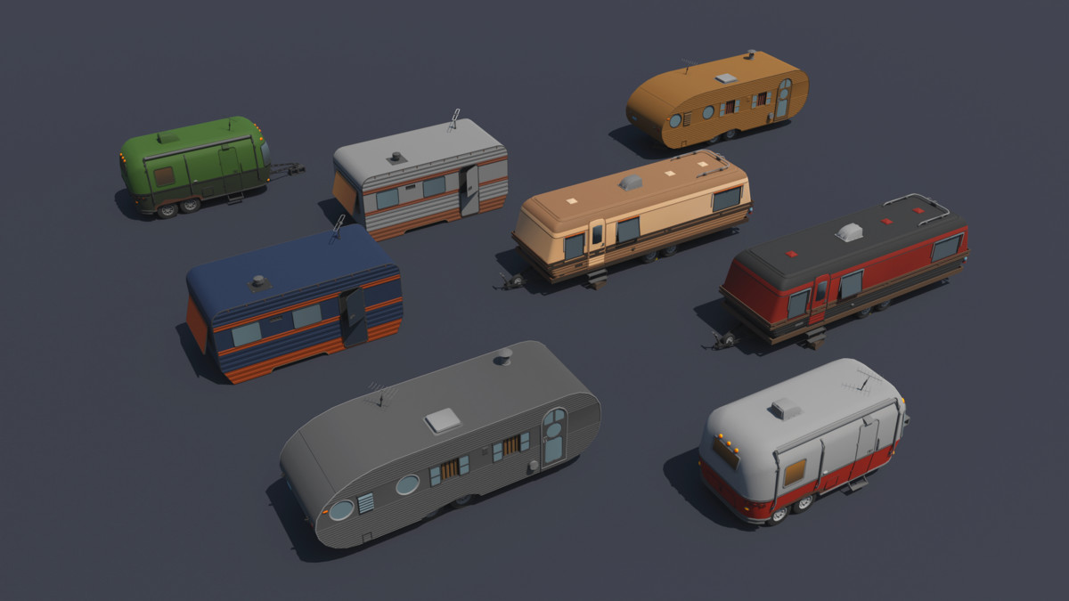 Desert Environment pack - Low Poly 3D