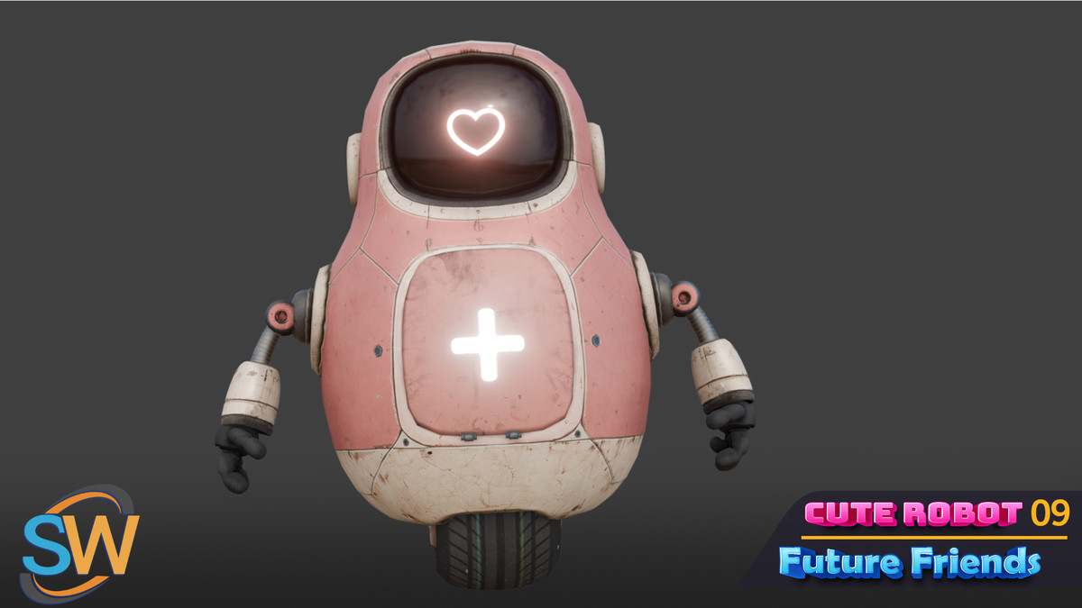 Cute Robot 09 – Future Friends