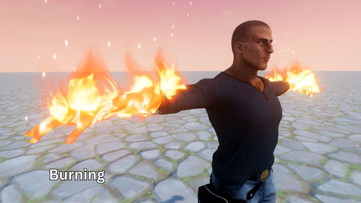 Combat Flow Status VFX