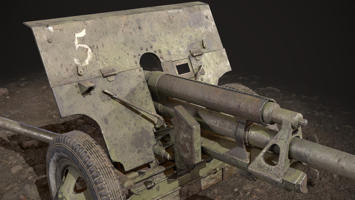 ZIS 2 Cannon WW II
