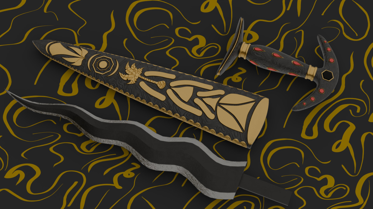 Ornate Dagger 3